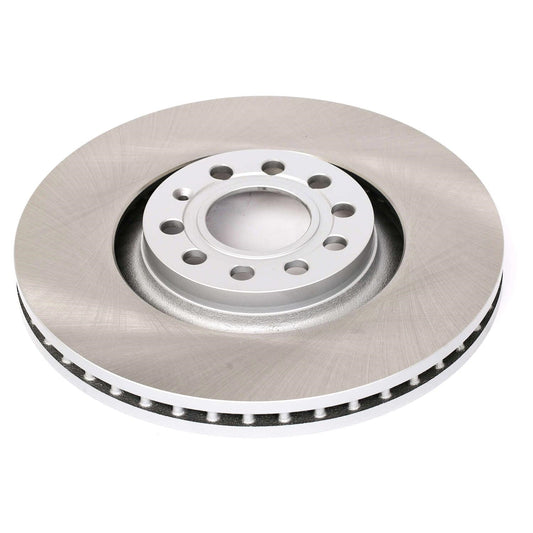 PowerStop Front Semi Coated Rotor | Audi A4 (06-09) (EBR637SCR)