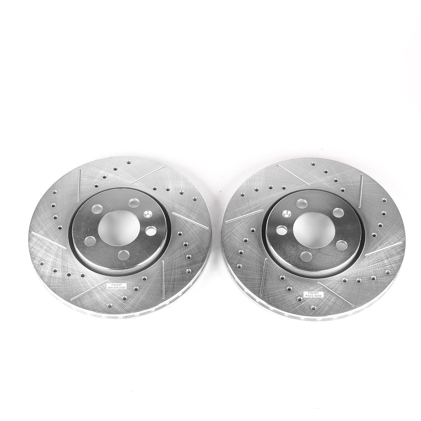 PowerStop Drilled & Slotted Front Rotors | Volkswagen Beetle (99-10) (EBR641XPR)