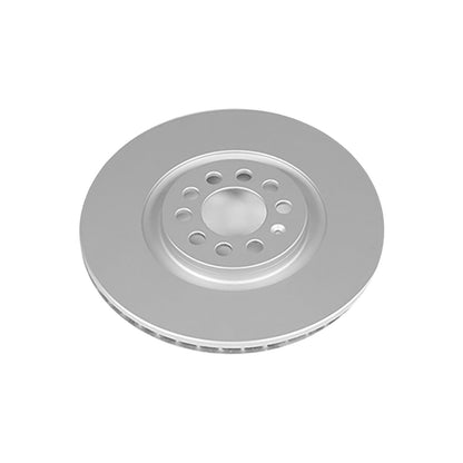 PowerStop Evolution High Carbon Geomet Coated Front Rotor | Audi TT (00-06) (EBR646EVC)