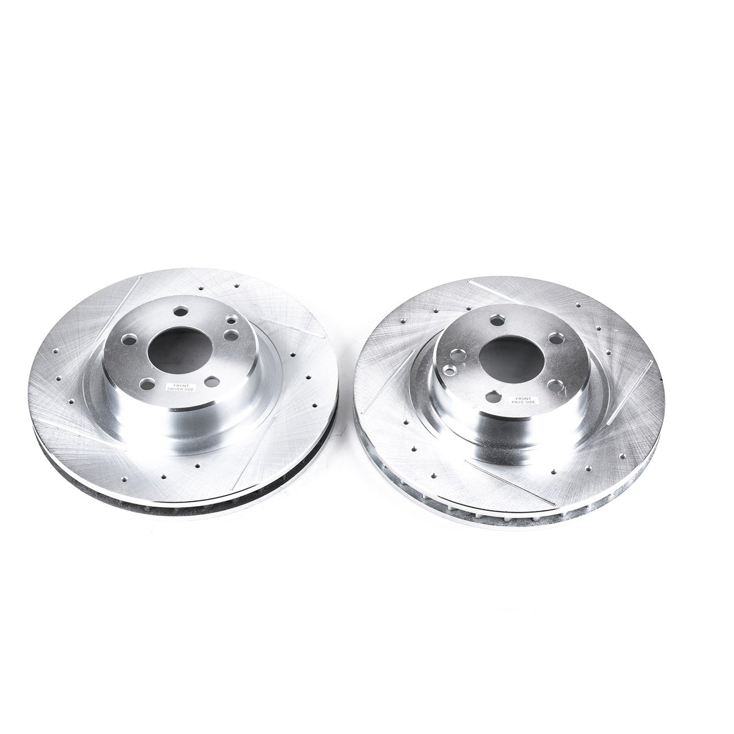 PowerStop Drilled & Slotted Front Rotors | Mercedes-Benz CL500 (99-03) (EBR650XPR)