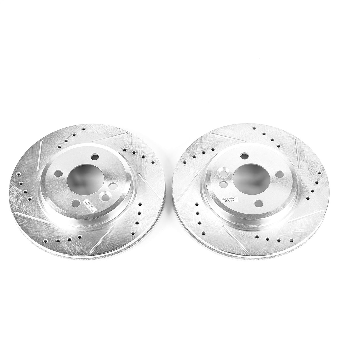 PowerStop Front Evolution Drilled & Slotted Rotors - Pair | Mini Cooper (02-07) (EBR651XPR)
