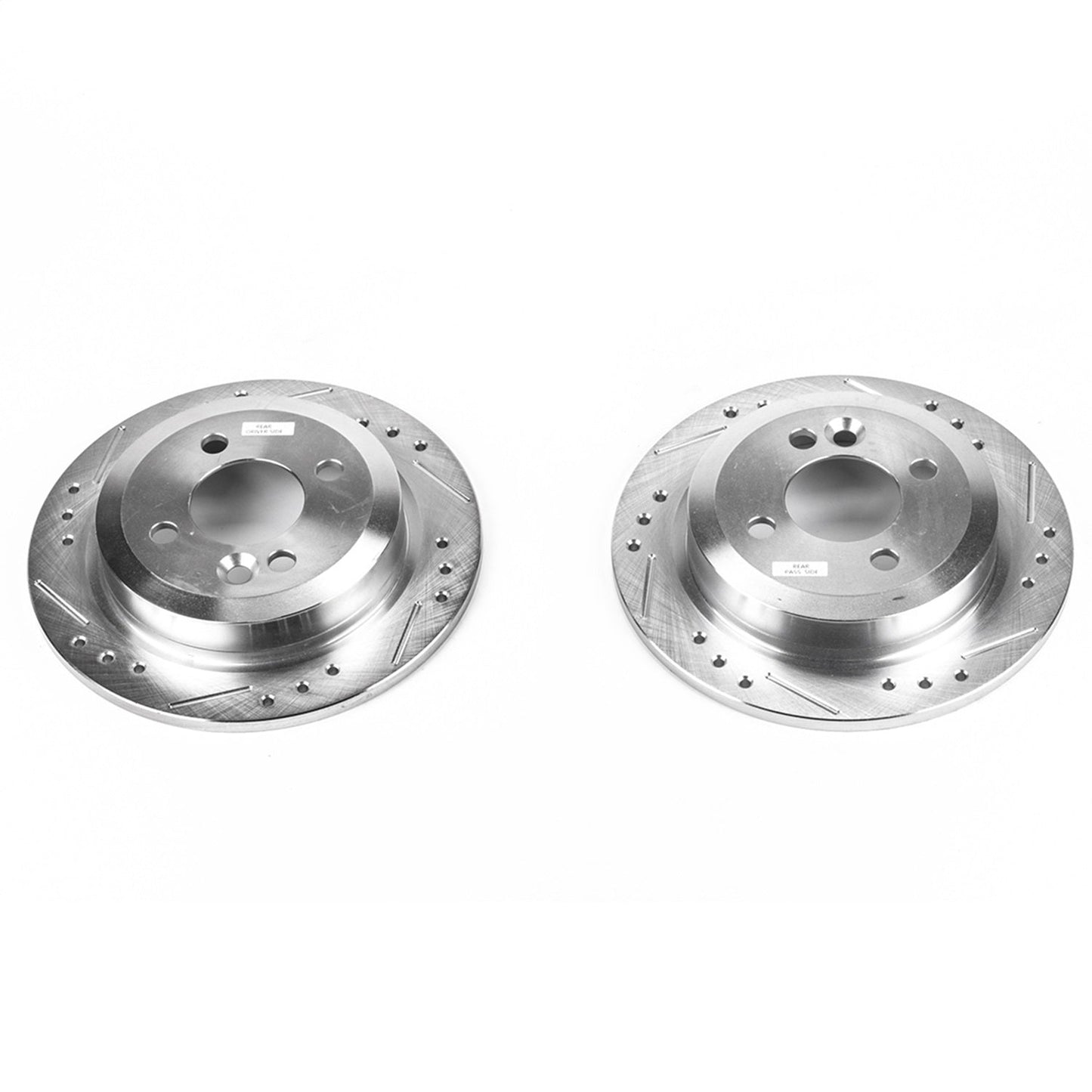 PowerStop Drilled & Slotted Rear Rotors | Mini Cooper (02-06) (EBR652XPR)