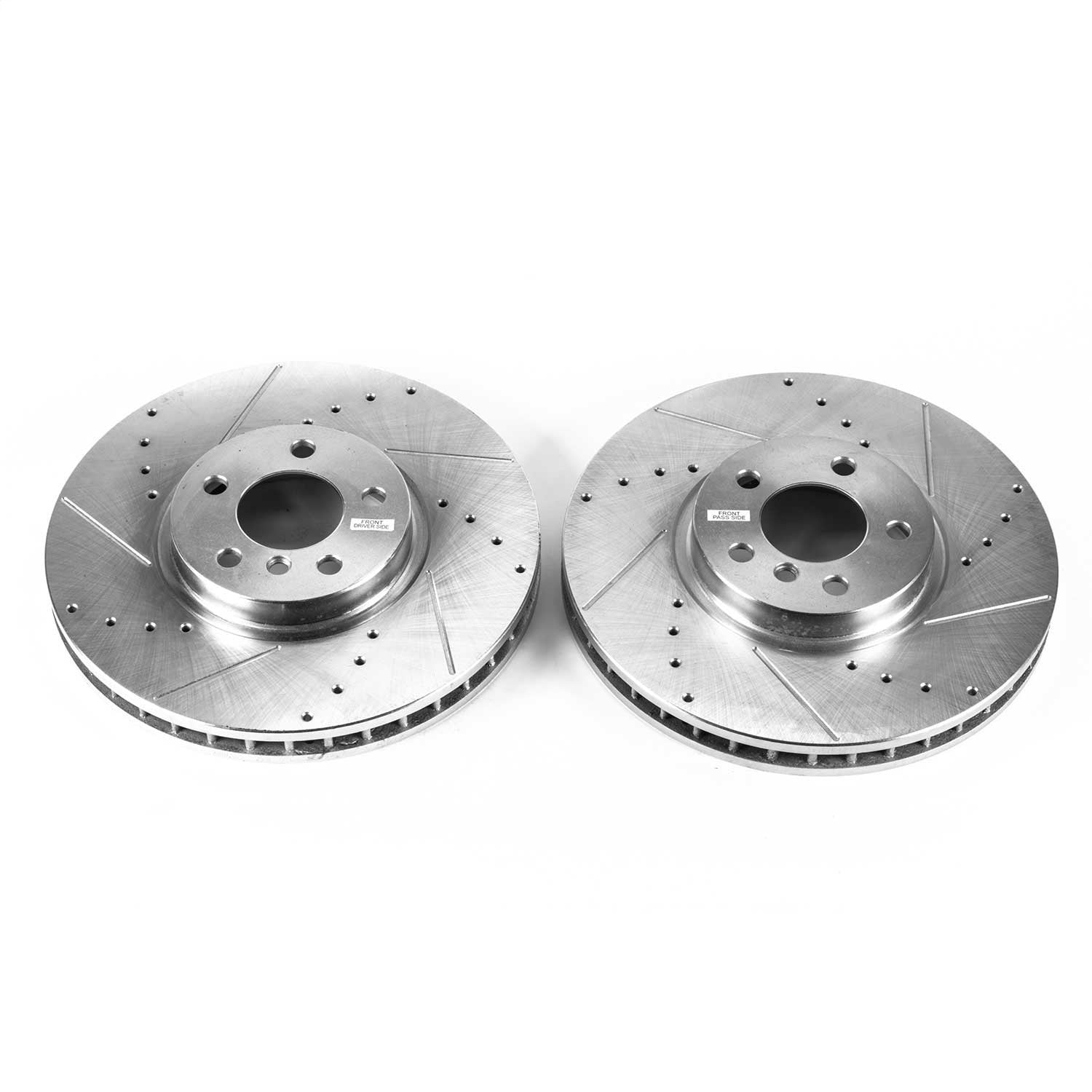 PowerStop Front Drilled & Slotted Rotor Pair | BMW X5 (05-06) (EBR667XPR)