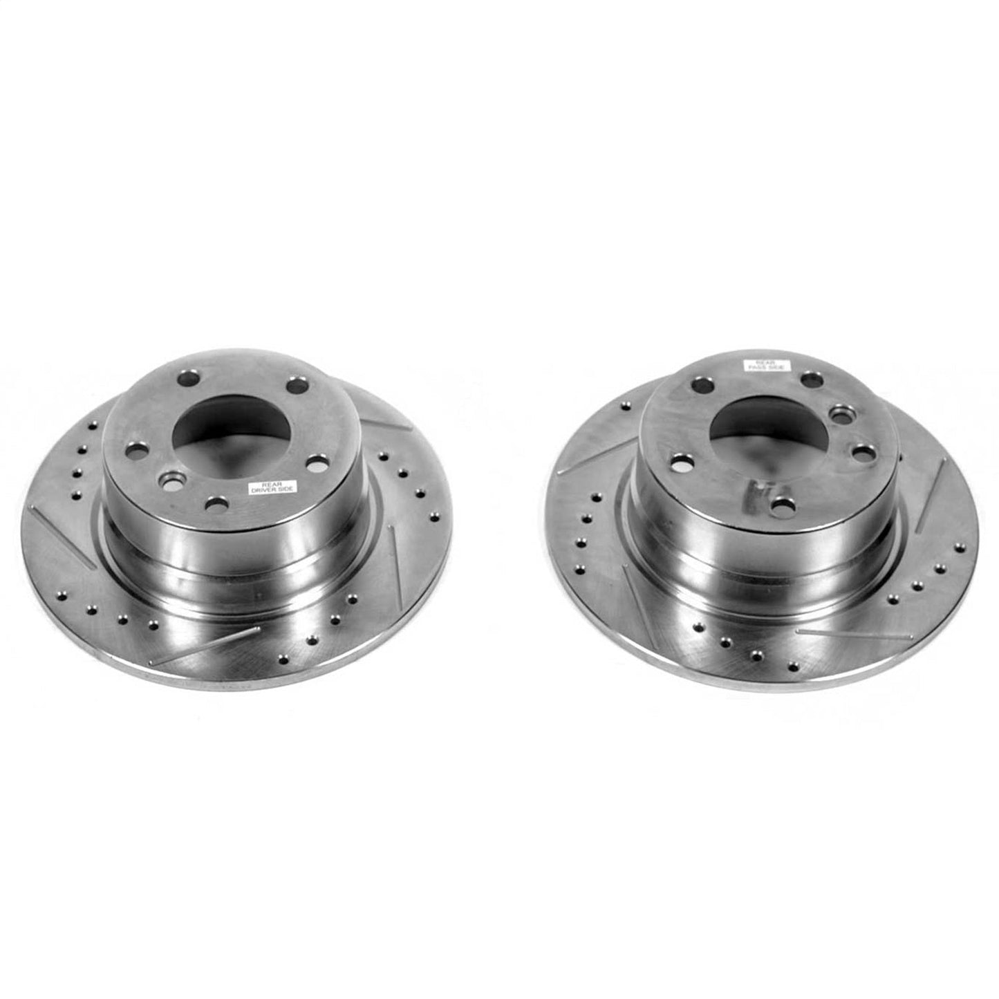PowerStop Drilled & Slotted Rear Rotors Pair | BMW Z4 (03-05) (EBR669XPR)