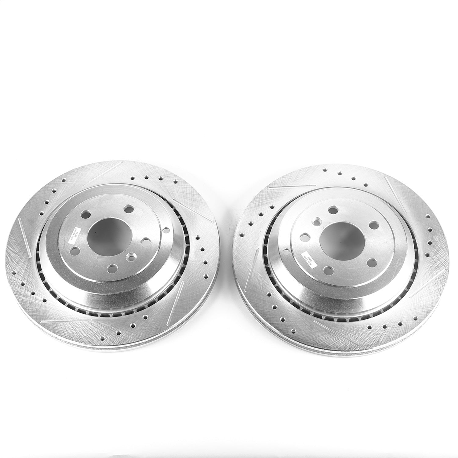 PowerStop Rear Evolution Drilled & Slotted Rotors | Mercedes-Benz G55 AMG (05-06) (EBR675XPR)