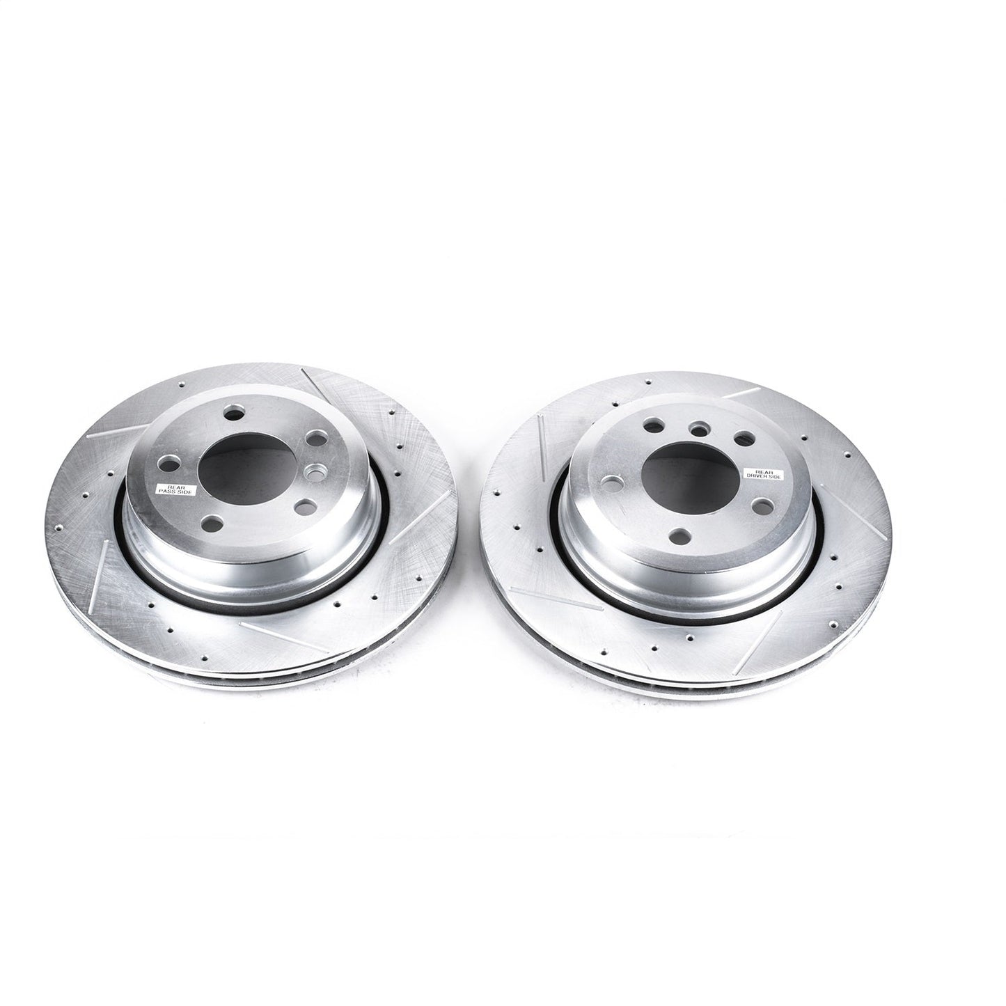 PowerStop Rear Evolution Drilled & Slotted Rotors | BMW X3 (04-10) (EBR689XPR)