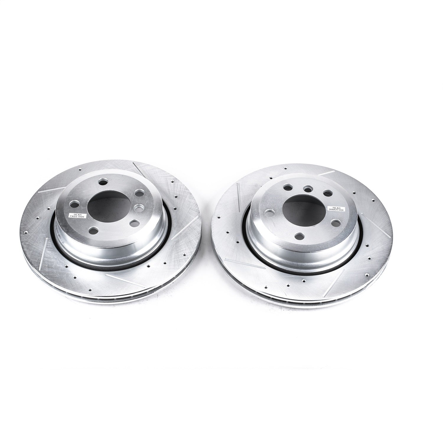 PowerStop Rear Evolution Drilled & Slotted Rotors | BMW X3 (04-10) (EBR689XPR)