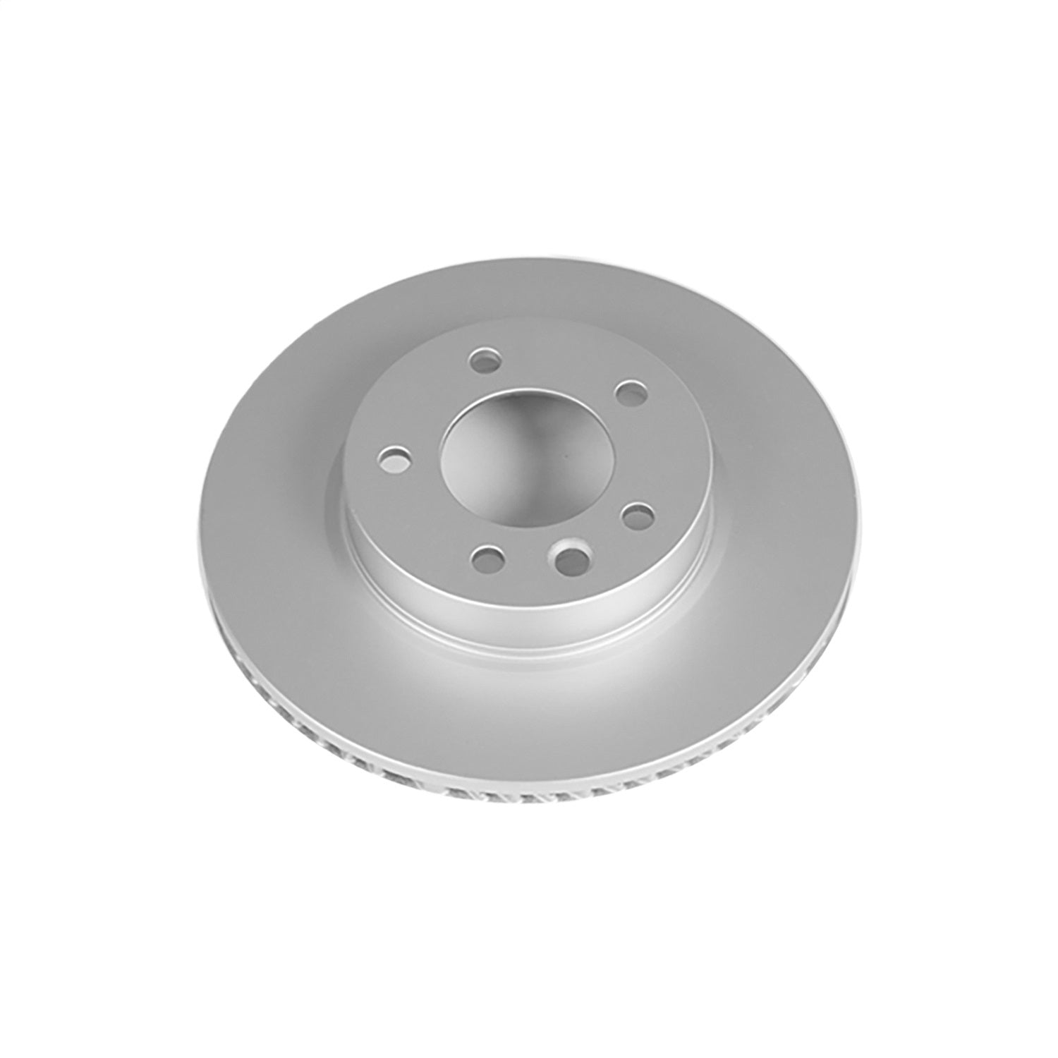 PowerStop Evolution High Carbon Geomet Coated Front Right Rotor | Porsche Cayenne (04-06) (EBR819EVC)