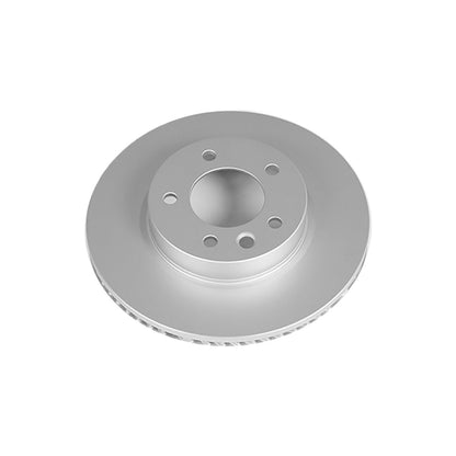 PowerStop Evolution High Carbon Geomet Coated Front Right Rotor | Porsche Cayenne (04-06) (EBR819EVC)