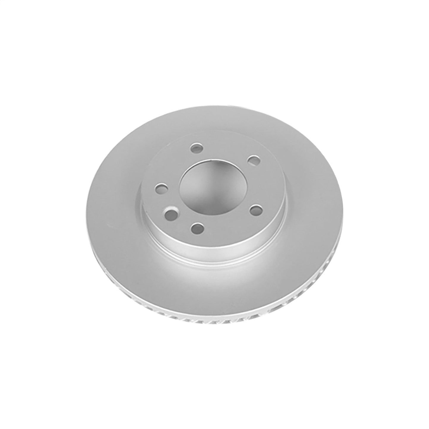 PowerStop Evolution High Carbon Geomet Coated Front Left Rotor | Porsche Cayenne (04-06) (EBR820EVC)