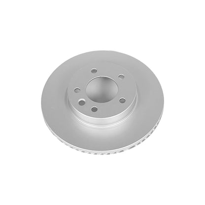PowerStop Evolution High Carbon Geomet Coated Front Left Rotor | Porsche Cayenne (04-06) (EBR820EVC)