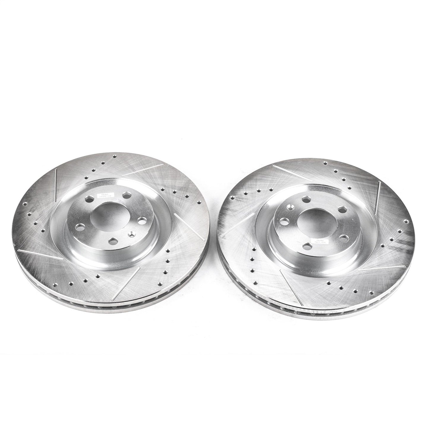 PowerStop Drilled & Slotted Front Rotors | Audi S4 (04-09) (EBR821XPR)