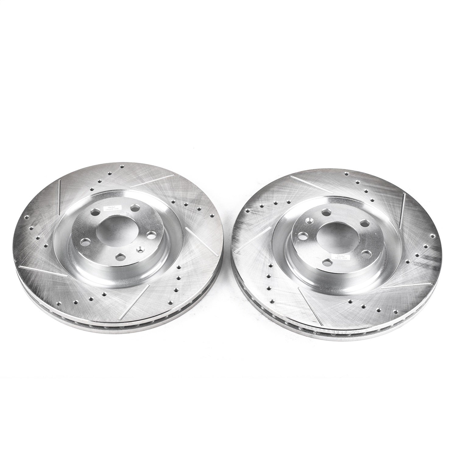 PowerStop Drilled & Slotted Front Rotors | Audi S4 (04-09) (EBR821XPR)