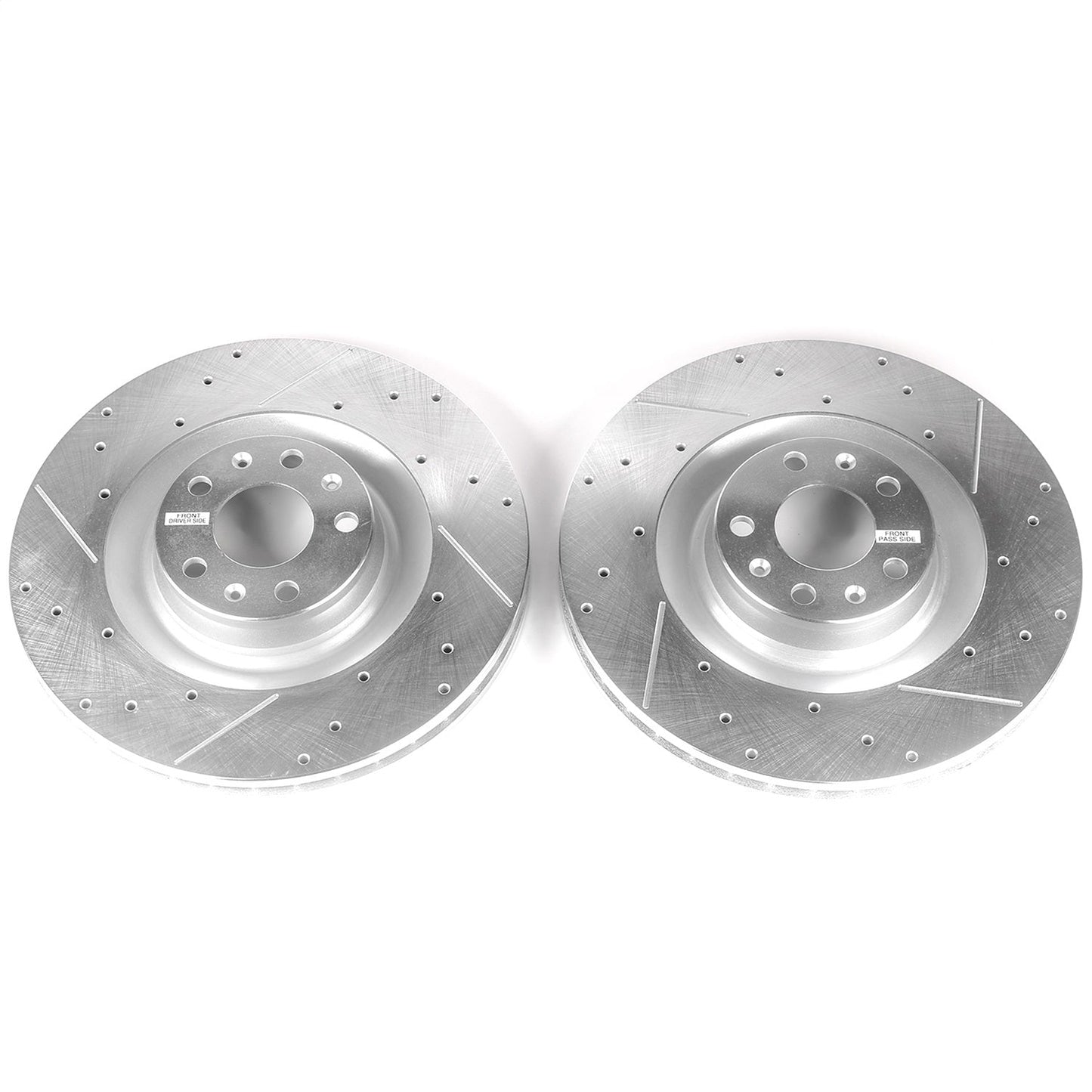 PowerStop Drilled & Slotted Front Rotors | Audi A6 Quattro (09-10) (EBR824XPR)