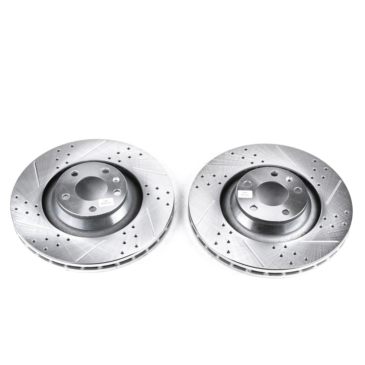 PowerStop Drilled & Slotted Front Evolution Rotors | Audi A6 Quattro (05-11) (EBR828XPR)