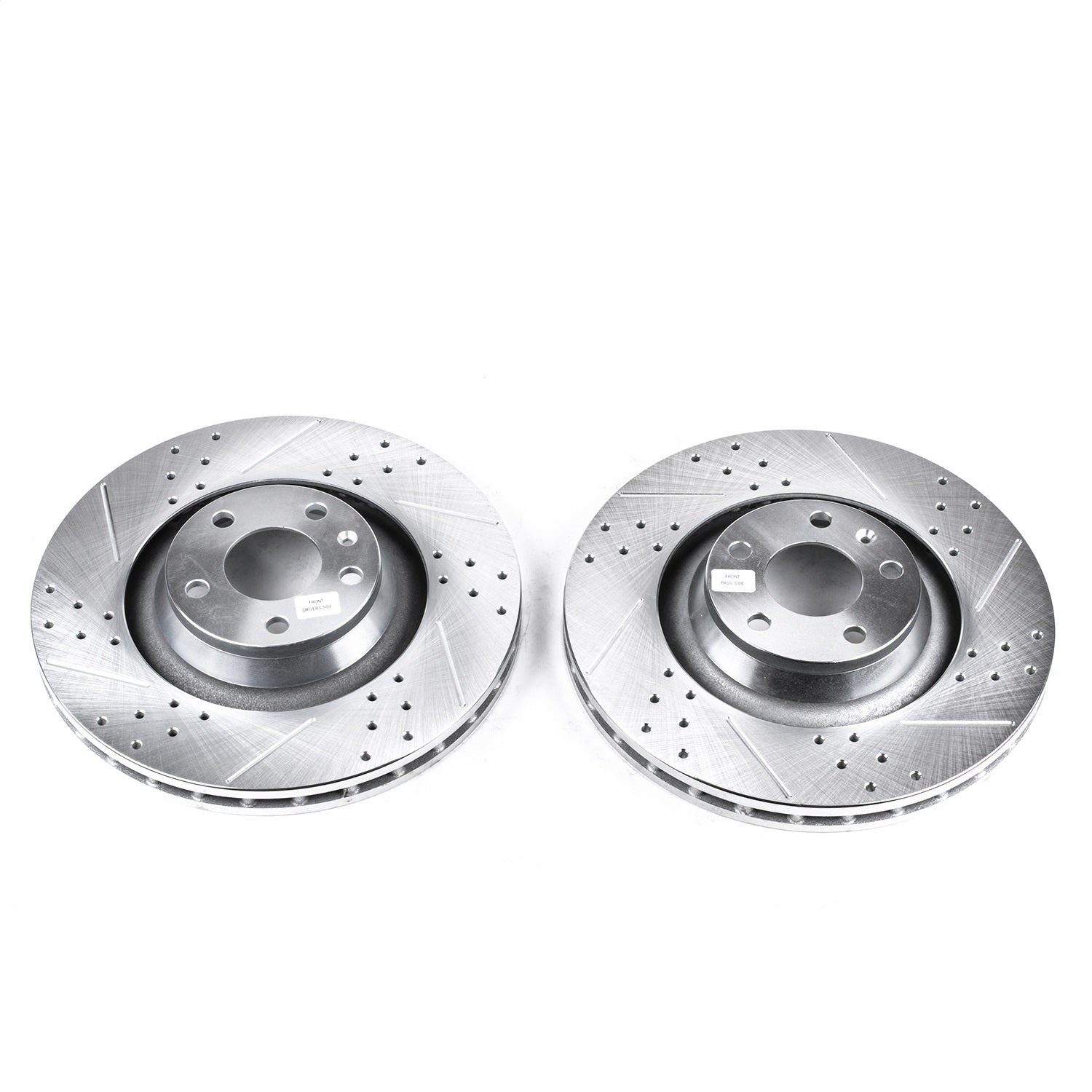 PowerStop Drilled & Slotted Front Evolution Rotors | Audi A6 Quattro (05-11) (EBR828XPR)