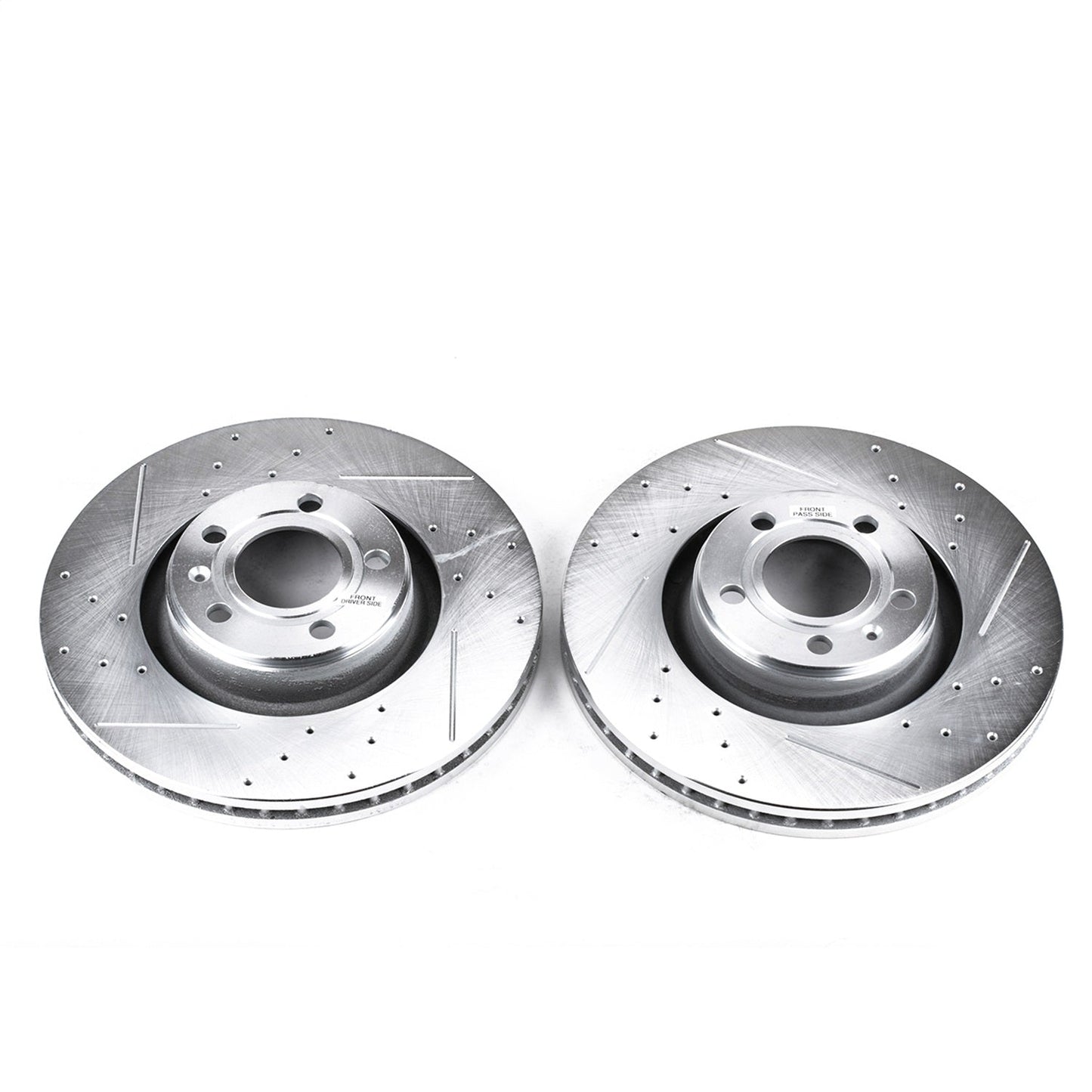 PowerStop Drilled & Slotted Front Rotors | Audi A6 (05-11) (EBR831XPR)
