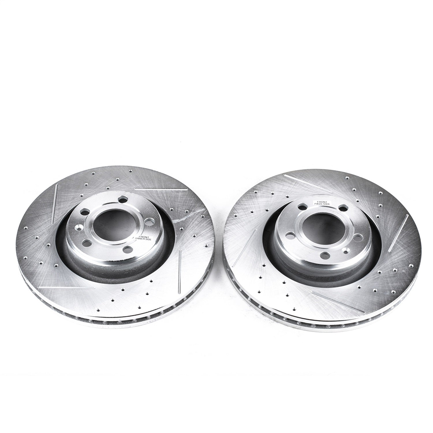 PowerStop Drilled & Slotted Front Rotors | Audi A6 (05-11) (EBR831XPR)