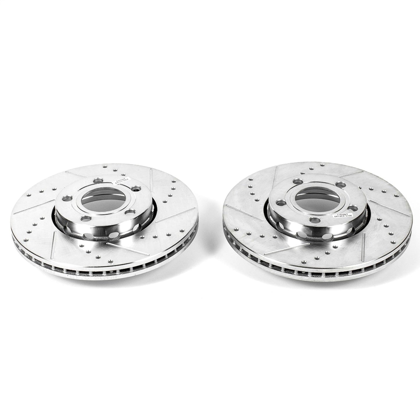 PowerStop Drilled & Slotted Front Rotors - Pair | Audi A4 (05) (EBR833XPR)