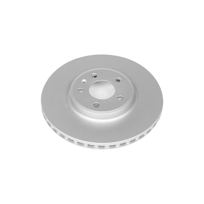 PowerStop Evolution High Carbon Geomet Coated Front Rotor | Audi A4 (09-11) (EBR838EVC)