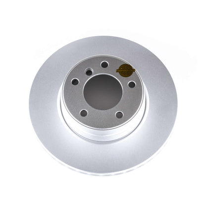 PowerStop Evolution High Carbon Geomet Coated Front Rotor | BMW 525i (04-07) (EBR841EVC)