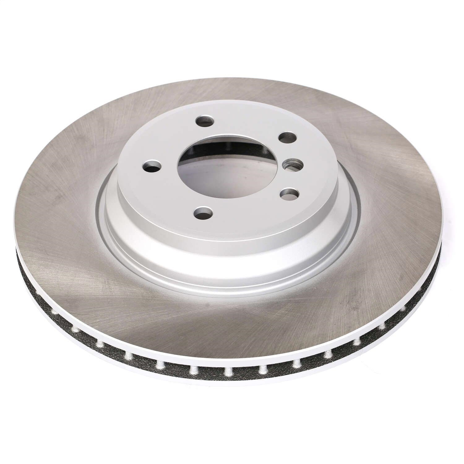 PowerStop Front Semi Coated Rotor | BMW 335d (09-11) (EBR850SCR)