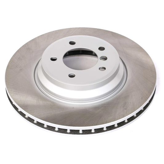 PowerStop Front Semi Coated Rotor | BMW 335d (09-11) (EBR850SCR)