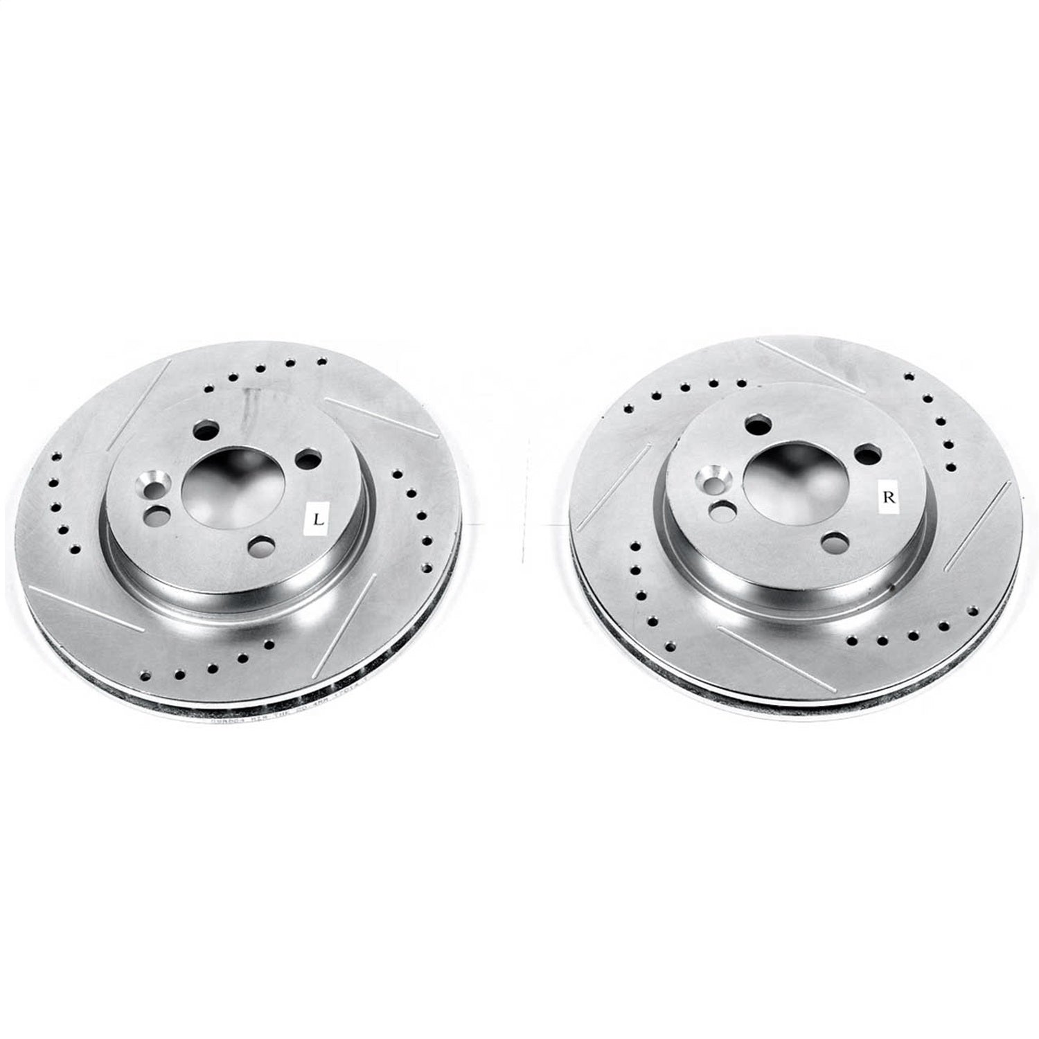 PowerStop Drilled & Slotted Front Rotors | Mini Cooper (07-16) (EBR854XPR)