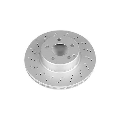 PowerStop Evolution High Carbon Geomet Coated Front Rotor | Mercedes-Benz CL500 (03-06) (EBR860EVC)