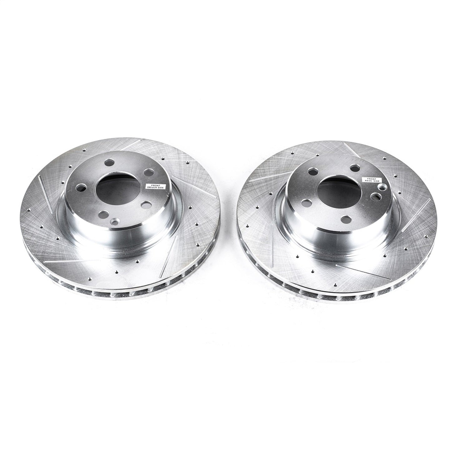 PowerStop Drilled & Slotted Front Rotors | Mercedes-Benz CL500 (03-06) (EBR860XPR)