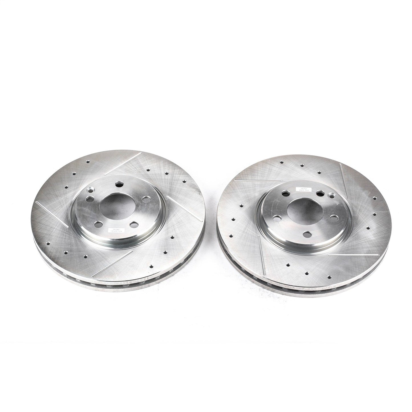 PowerStop Drilled & Slotted Front Rotors | Mercedes-Benz E350 (07-09) (EBR861XPR)