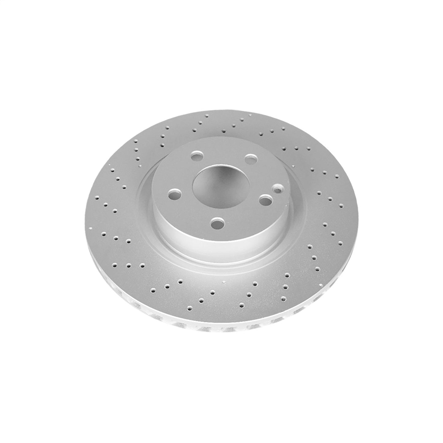 PowerStop Evolution High Carbon Geomet Coated Front Rotor | Mercedes-Benz CL550 (07-08) (EBR869EVC)