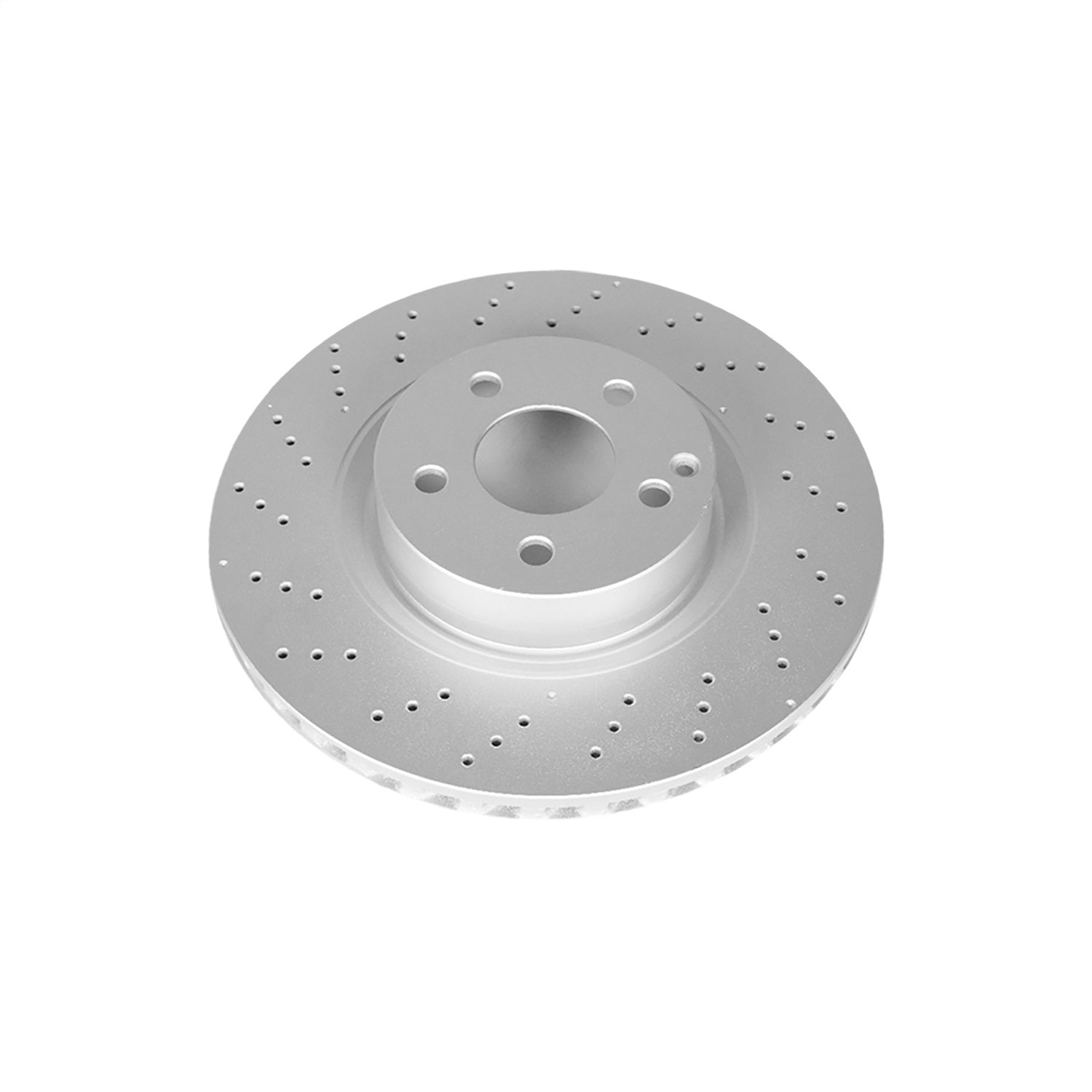 PowerStop Evolution High Carbon Geomet Coated Front Rotor | Mercedes-Benz CL550 (07-08) (EBR869EVC)