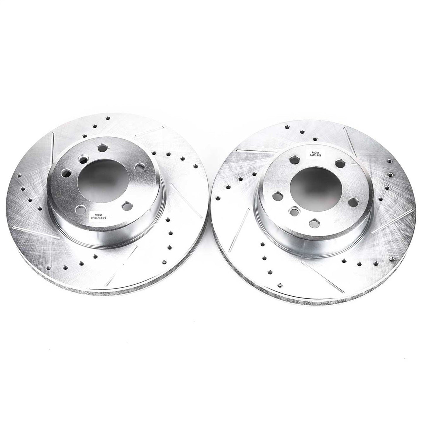 PowerStop Drilled & Slotted Front Rotors | BMW 525i (04-06) (EBR870XPR)
