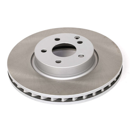 PowerStop Front Semi Coated Rotor | Mercedes-Benz C300 (13-14) (EBR877SCR)