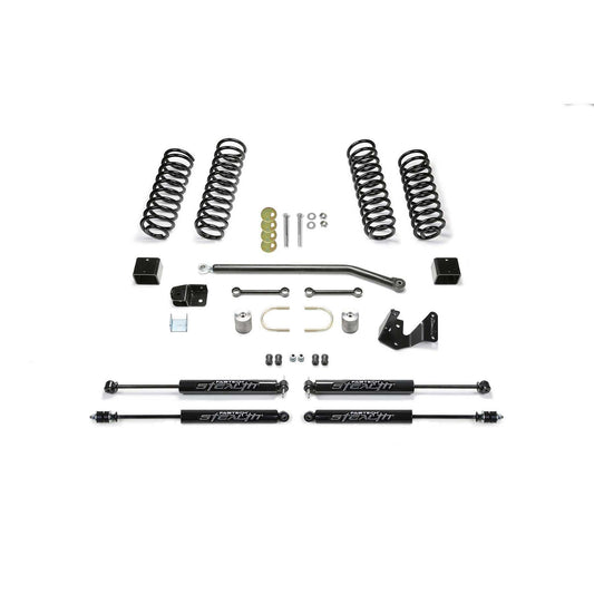 Fabtech 3" Sport II w/ Stealth Suspension System | Jeep JK 2-Door (07-18) (K4085M)