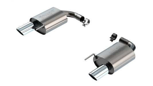 Borla S-Type Axle-Back Exhaust | Ford Mustang EcoBoost (24-25) w/ Chrome Tips (11986)