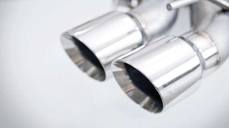 Stainless Works Catback System Resonated X-Pipe Dual-Mode Mufflers | Cadillac CTS-V Sedan (16-18) (CTSV16CB)