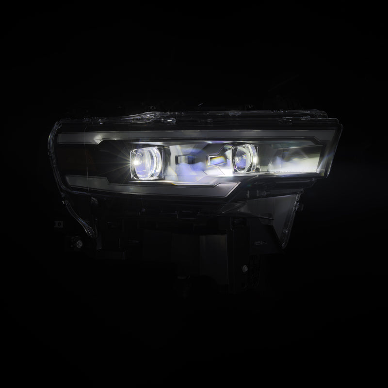 AlphaRex 880907 LUXX-Series LED Headlights 2025–2026 Ram 1500 Black TRX-Style