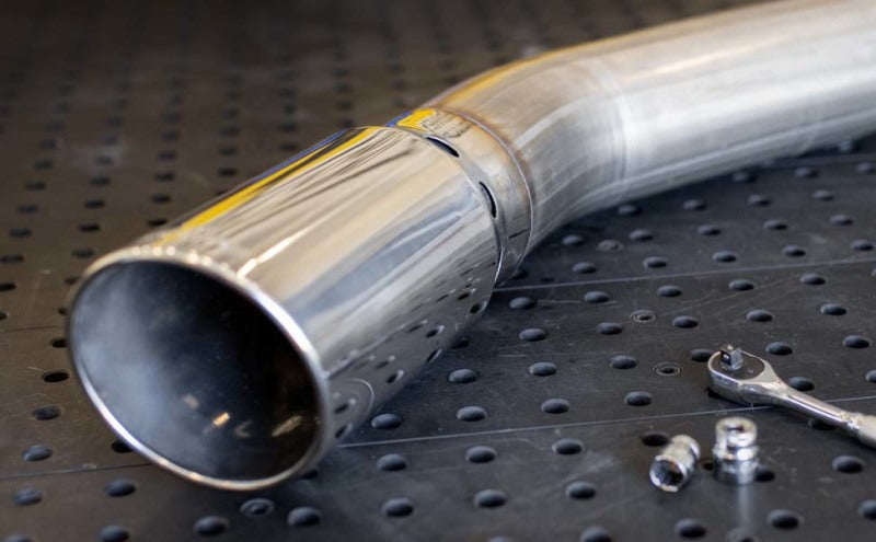 MagnaFlow 08-17 Ford F-250/350/450 4.6/6.7L DPF-Back SS 4in Dual Rear Exit | Ford Super Duty (17873)