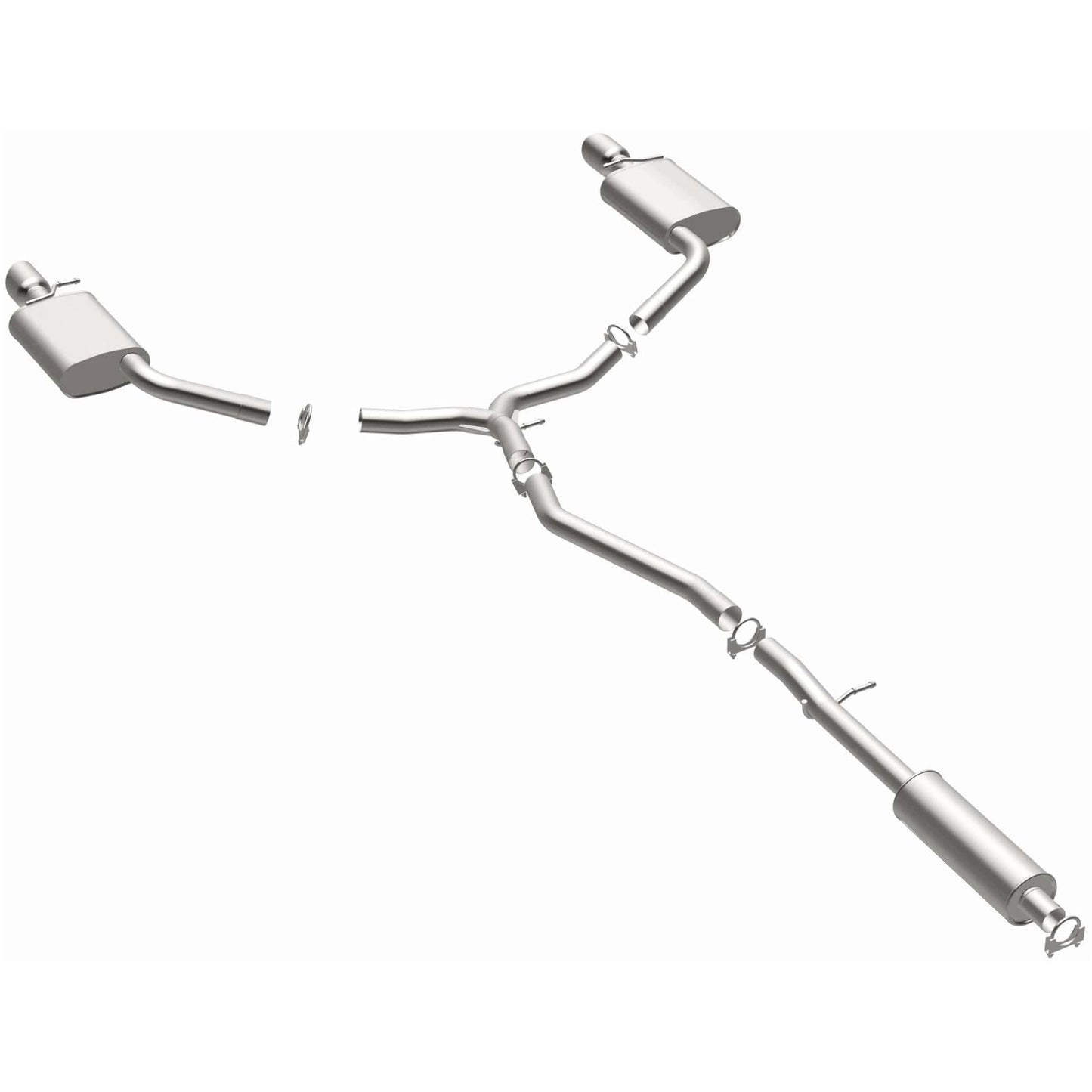 BRExhaust 2013-2019 Ford Taurus 3.5L Direct-Fit Replacement Exhaust System