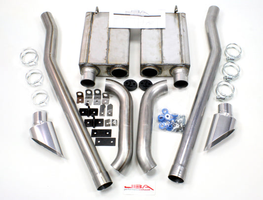 JBA Dual Side Header Back Exhaust | Ford Mustang 64-73 (50-2651)