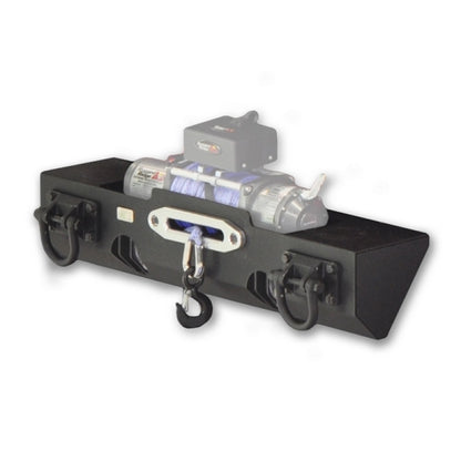 Rugged Ridge 11540.10 XHD Winch Mount Front Bumper for 07-18 Jeep Wrangler