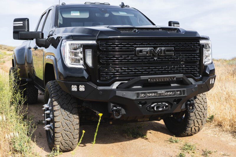 DV8 Offroad FBGC2-01 Spec Series Front Bumper 20-23 GMC Sierra 2500HD/3500