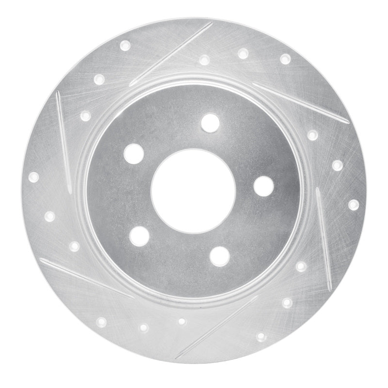 DFC D&S Brake Rotor (REAR RIGHT): Jeep Wrangler (18-25) - Silver Zinc Plated
