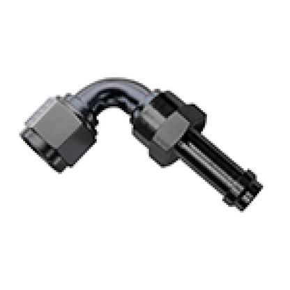 Fragola Black Straight EZ Street Hose End (750106-BL)
