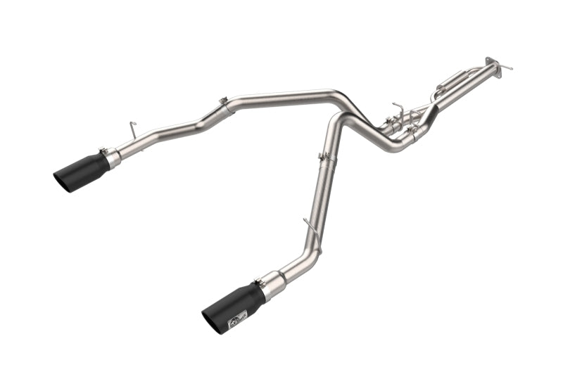 aFe 3in-3.5in Stainless Steel Cat-Back Exhaust System | Ford F-150 (21-24) (49-33151-B)