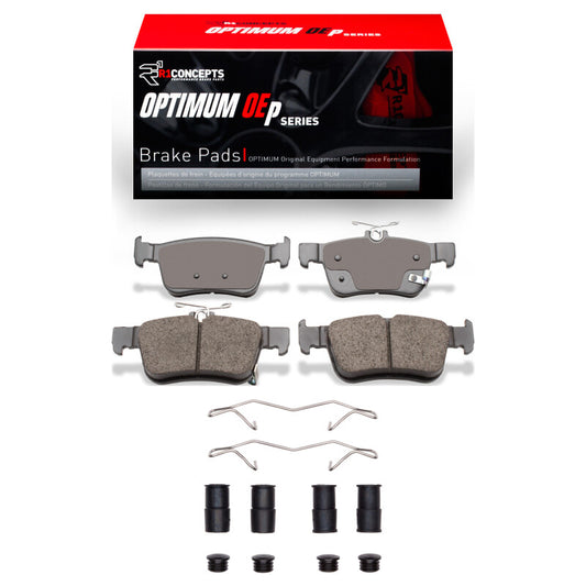 R1 17-25 Integra Rear Optimum OE Pads & Hardware | Honda Civic/Type R/Acura Integra (2552-1878-01)