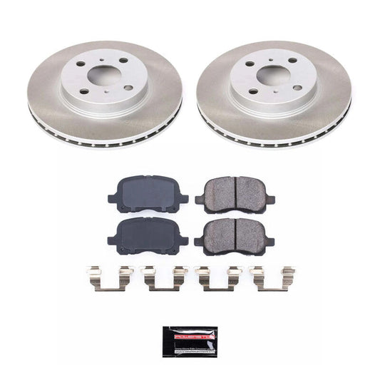 PowerStop Rotor Kit | 1998–2002 Toyota Corolla (SC1152)