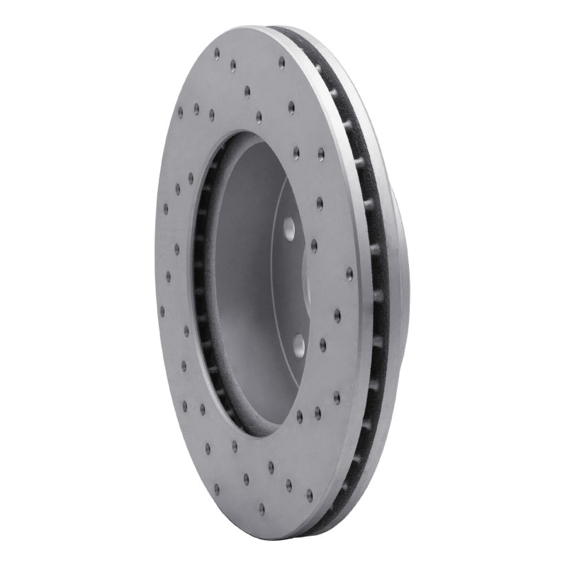 DFC Drilled Geoperformance Rotor (FRONT LEFT): Jeep Grand Cherokee (99-04)